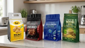 Flat Bottom Pouches The Future of Food Pouch Packaging